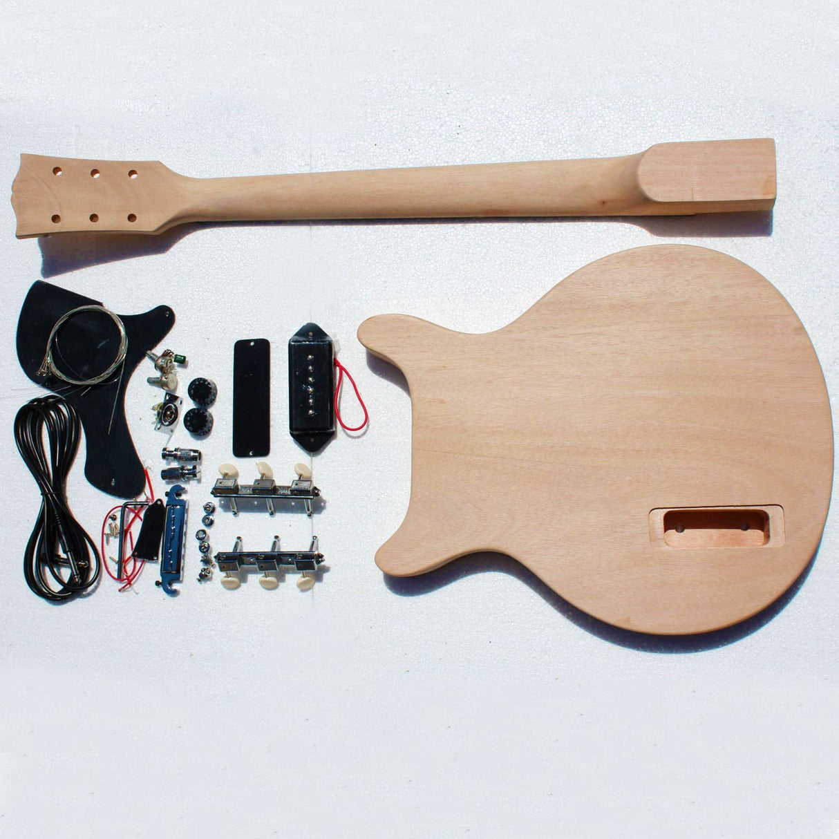 Project Jr DIY Electric Guitar KIT natural musoo