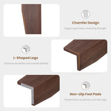 Farmhouse Dining Table for 6~8 People, 70.87" Long Rectangle Dining Table, Wood Kitchen Table with Sturdy Table Leg, Dinner Table, Dining Room Table for Kitchen, Dining Room-Brown GarveeHome