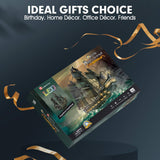 3D Puzzles for Adults Home Decor Pirate Ship Gifts for Men Women Model Kits Brain Teaser Puzzles for Adults Teacher Gifts,Queen Anne's Revenge 340 Pcs CubicFun