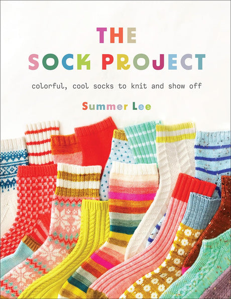 The Sock Project: Colorful, Cool Socks to Knit and Show Off WoodArtSupply