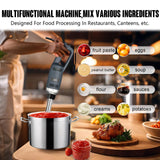 VONCI 500W Commercial Immersion Blender, 16" SUS 304 Removable Shaft, Heavy Duty Power Hand Mixer with Variable Speed 6000-20000RPM, Professional Electric Stick Blender for Restaurant Kitchen Use. VONCI