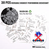 OVV3D Filament Storage Bags Kit 66pcs, 3D Printer Filament Storage 30 Bags Vacuum Sealed Kit with 30pcs Desiccant, Hand Pump, Perfect for 3D Filament Storage or Using After Filament Dryer Box OVVNYXE