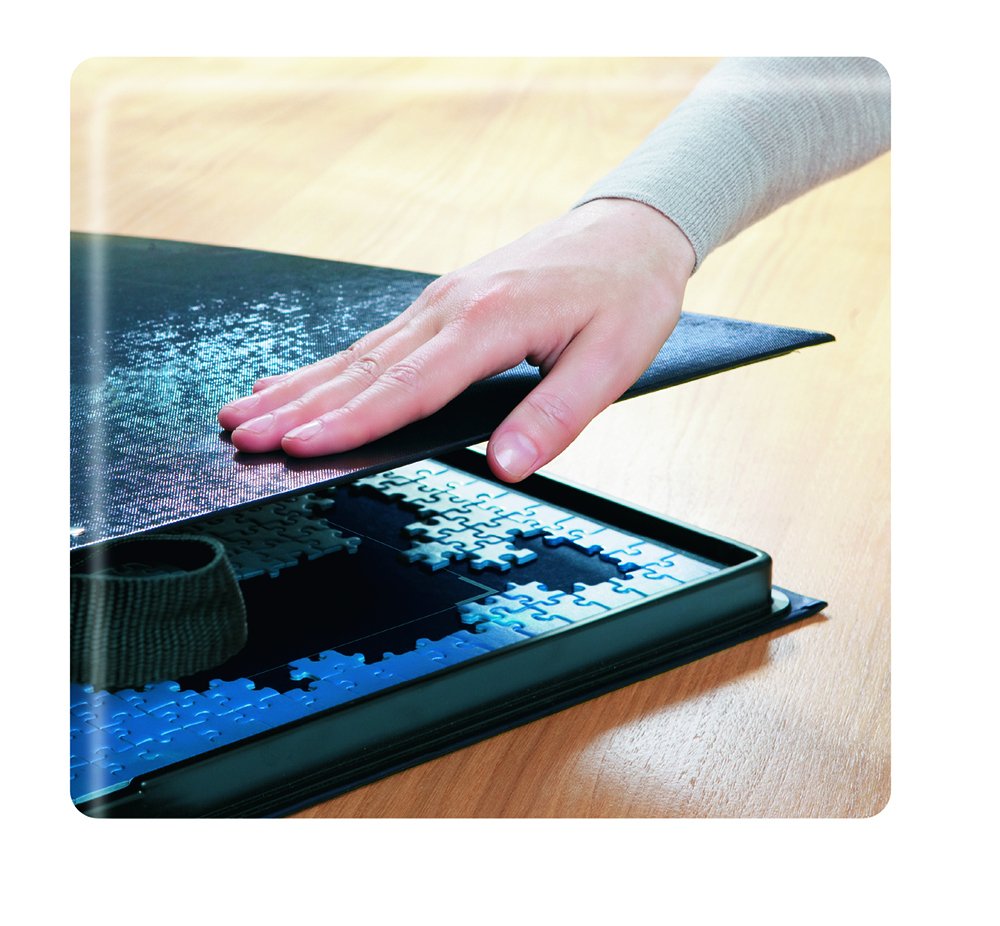 Ravensburger Puzzle-Store Storage System 17962 - Ideal for Puzzles up to 1000 Pieces | 28 x 20 inches | Secure Snap-Tight Closure | Convenient Transport Handles Ravensburger