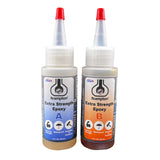 Brampton Extra Strength Epoxy - 20 Minute Work Life - Extra Strength Epoxy Glue Kit for Metal, Wood, Ceramic, Glass, Stone, Tile, and Most Plastics - Waterproof, Sandable, and Paintable (4 oz Kit) BRAMPTON TECHNOLOGY, LTD.