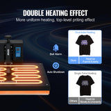 VEVOR Heat Press 16x24, 1700W Power Heat Press Machine, Fast Heating, High Pressure Heat Press Machine for T-Shirt, Digital Industrial Sublimation Printer for Heat Transfer Vinyl, Easy to Use, Black VEVOR