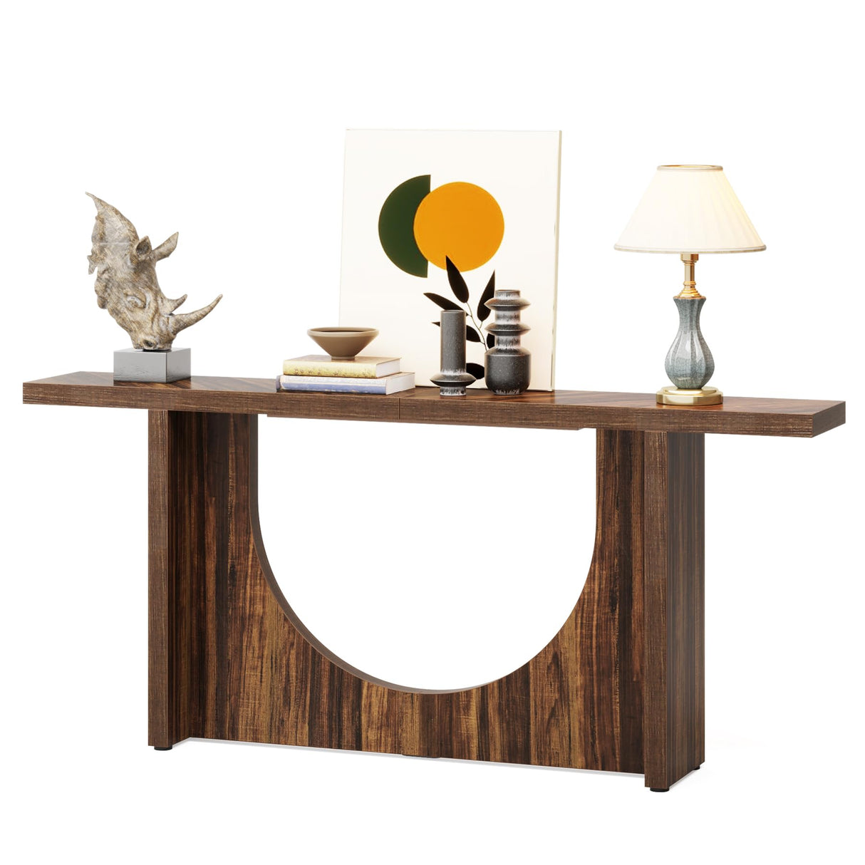 Tribesigns 70.9 Inch Farmhouse Console Table, Vintage Entryway Foyer Table, Wooden Hallway Accent Table, Extra Long Sofa Wall Tables for Living Room, Entrance Tribesigns