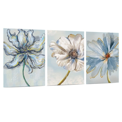 AIONCDER Acoustic Wall Art Acoustic Panels, 16x12 Inches Self Adhesive Sound Proofing Padding, 3 Piece Acoustical Soundproof Wall Panels, Decorative Sound Absorbing Panels for Home Office