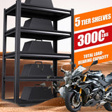 72"/59"W Garage Shelving Heavy Duty, 3000LBS Garage Storage Shelves, Adjustable Metal Shelving Unit, Easy Assembly Utility Storage Rack Shelf for Basement, Warehouse, Pantry (72"H*59"W*20"D) TXTDPL