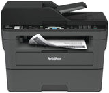 Brother Monochrome Laser All-in-One MFCL2710DW Value Version (MFCL2717DW) adds 2-Year Warranty, Black/Grey Brother