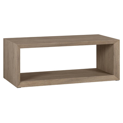 Henn&Hart Osmond Coffee Table, 48" Wide,Grey - WoodArtSupply