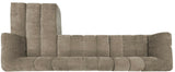 Christopher Knight Home Mania 122" Modular L-Shape Sofa Couch with Chaise Lounge, Modern Sectional Sofa Set for Living Room, Boucle Fabric Upholstered Cloud Couch with Deep Seat, Brown Christopher Knight Home