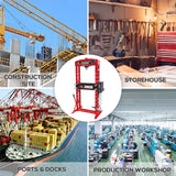 HPDMC 30 Ton H-Frame Hydraulic Shop Press with Floor Press Plates for Garage Shop HPDMC