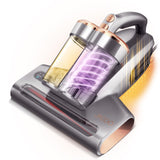JIGOO Mattress Vacuum Cleaner with UV & Ultrasonic and High Heating,Anti-allergen Powerful Handheld Vacuum for Bed,Sofa JIGOO