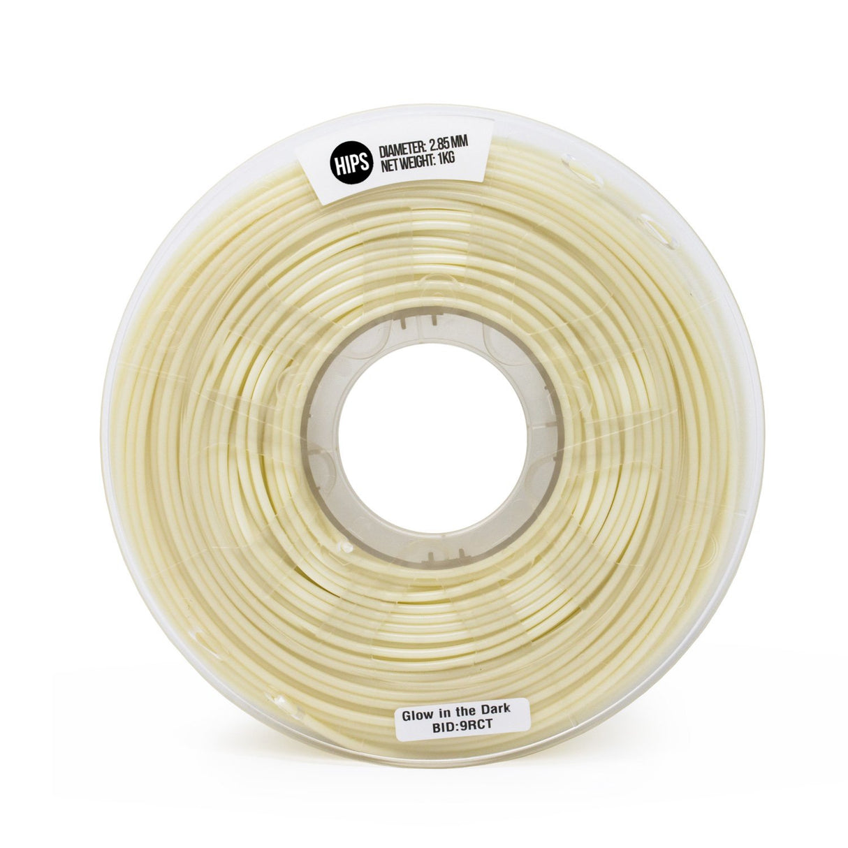 Gizmo Dorks 1.75mm HIPS Filament 1kg / 2.2lb for 3D Printers, Glow in The Dark Green Gizmo Dorks