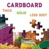 Dog Puppy Pizza Puzzles for Adults 1000 Pieces, Food Kitchen Jigsaw Puzzle, Animals Funny Puzzles BBOLDIN