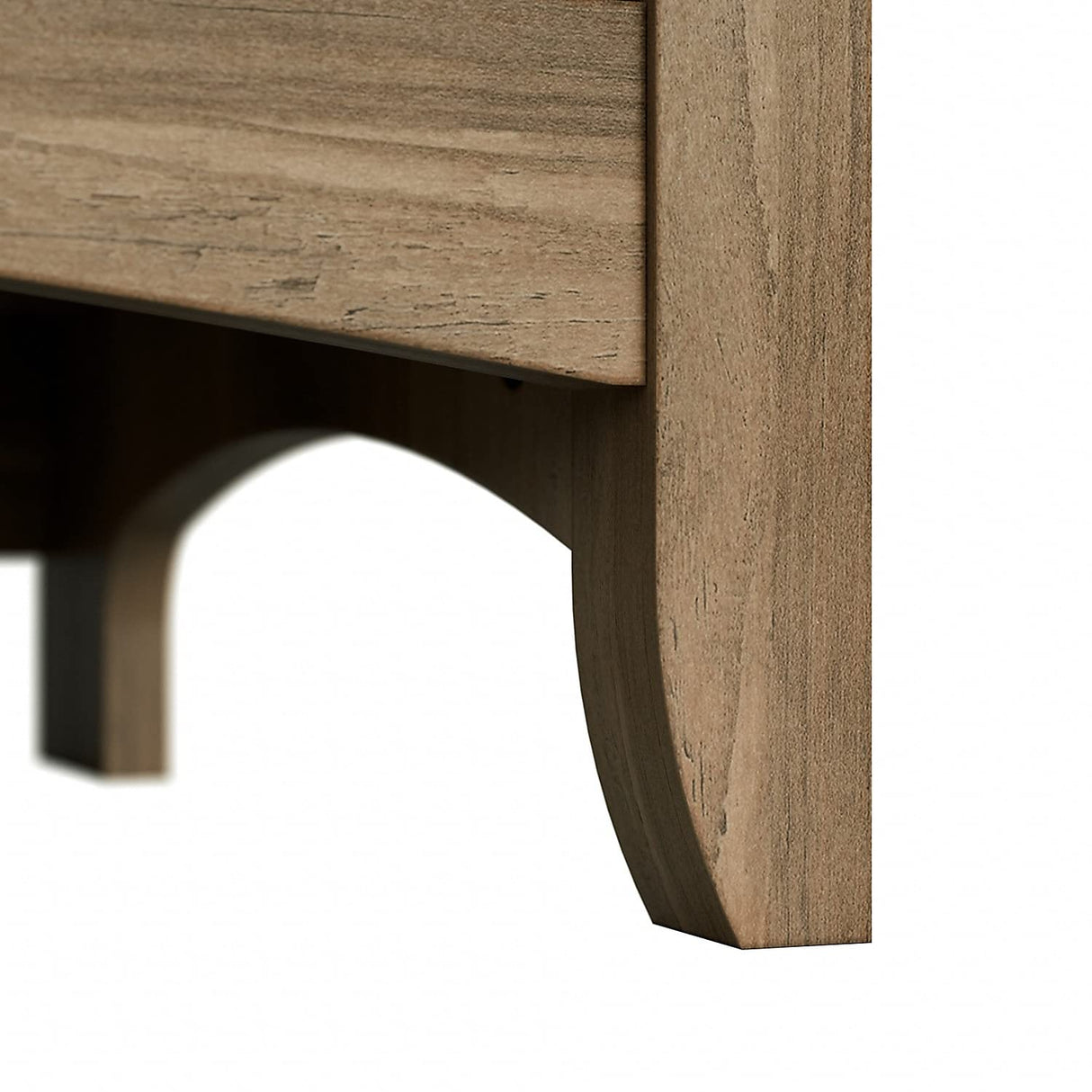 Bush Furniture Salinas 5-Shelf Tall Bookcase in Reclaimed Pine Bush Business Furniture