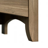 Bush Furniture Salinas 5-Shelf Tall Bookcase in Reclaimed Pine Bush Business Furniture