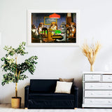 1000 Pieces Jigsaw Puzzles for Adults Wooden Jigsaw Puzzle 1000 Piece Adult Puzzle Children, Dogs Puzzles DIY Home Decor Wall Art Game Toy Gift for Family Dad Mom Wife Friends, 29x20In najiaxiaowu