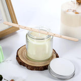 100pcs Wooden Wick Holders Candle Wick Bars Candle Centering Sticks for Candles Making Device Wax Stick Clips Centering Tools Wicks Holders for Large & Multiwick Candles QfwdfcTrenz