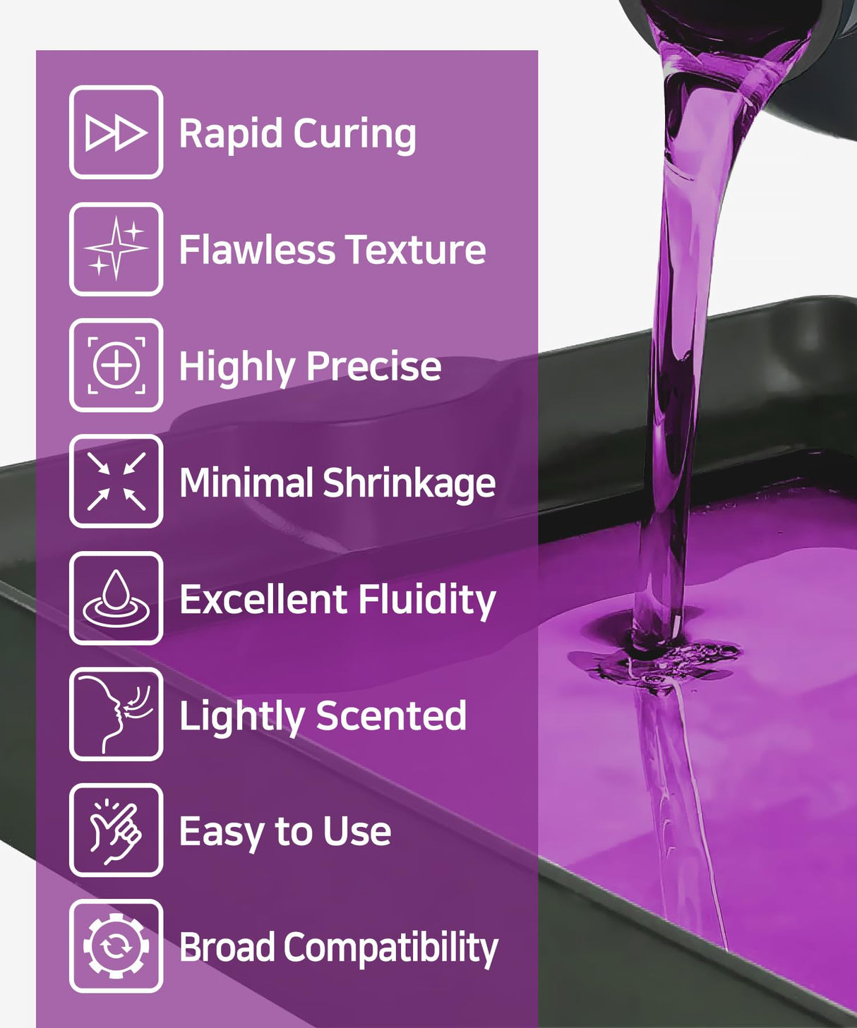 SuperCast 8K 3D Printer Resin Wax Filled for Ultrafine Filigree, Jewelry, and Metal Casting, Made in Korea by 3DMaterials (1000g) 3DMaterials