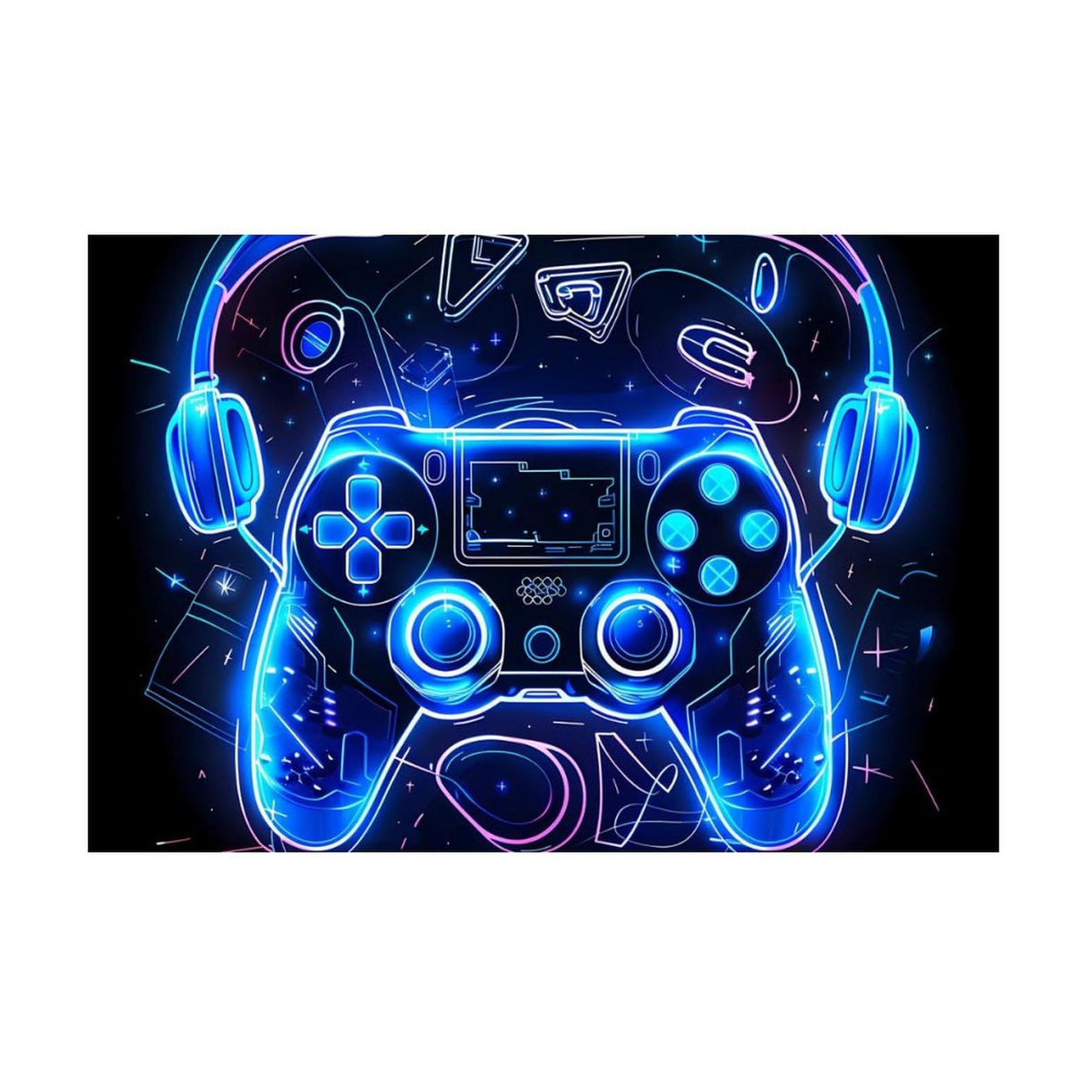 5D Diamond Painting Kits for Adults, Video Games Print Diamond Art Kits for Beginners, DIY Full Drill Paint with Round Diamond Dots, Home Wall Decor 8"x12" WoodArtSupply