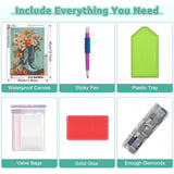 Diamond Painting Kits for Adults Sunflowers - Butterfly Diamond Art Kits for Adults, Round 5D Gem Art Kit for Adult Flowers DIY Crafts Kit Gift Home Wall Decor Gifts (16x12 inch) xackcme