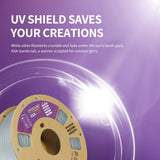 OVERTURE ASA Filament 1.75mm, 1kg Spool (2.2lbs) 3D Printer Filament, Premium Anti-UV, ASA Filament Perfect for Printing Outdoor Functional Parts, Dimensional Accuracy +/- 0.02 mm (Black) OVERTURE