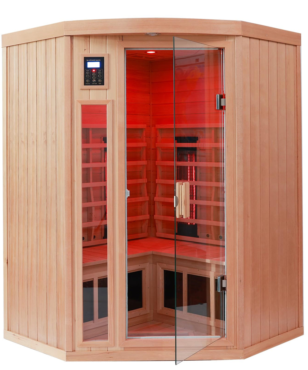 Kunsana 2-3 Person Corner Infrared Hemlock
