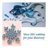 TUPARKA 19 Pcs Paper Quilling Kits 45 Colors 900 Strips Quilling Art Paper DIY Craft TUPARKA