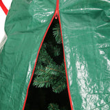 Sattiyrch Upright Christmas Tree Storage Bag – Tear Proof Material for Extra Durability – Holds up to 7.5 Foot Assembled Trees Sattiyrch