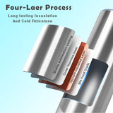 JKGTKC 25pack 20oz sublimation straight tumbler bluk double wall stainless steel vacuum cup with metal straw and silding lid for wholesale banks for DIY gift （silver） JKGTKC