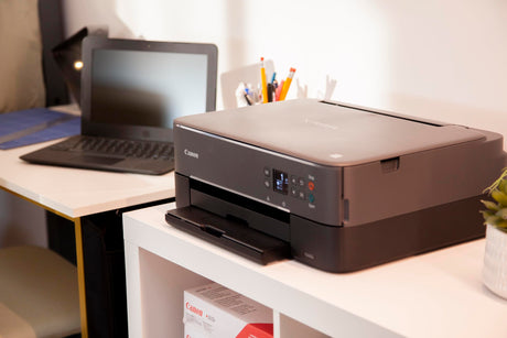 Canon PIXMA TS6420a All-in-One Wireless Inkjet Printer [Print,Copy,Scan], Black, Works with Alexa Canon