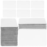 60 Pcs Sublimation Magnet Blanks, 2.17 x 3.54 Inch Personalized Fridge Magnet Sublimation Refrigerator Printing Blank Bulk for Kitchen Office Decorative Tideme