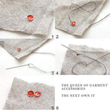 CCINEE 9460 PCS Cup Sequins Bulk, Mixed Colors Loose Sequins for Embroidery Crafts 6MM Rainbow Spangles with Holes for DIY Sewing Making CCINEE