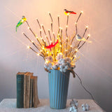 EAMBRITE 3PK Brown Lighted Twig Branches Pathway Light with 30" 60 LED Warm White Bulbs for Outdoor and Indoor EAMBRITE