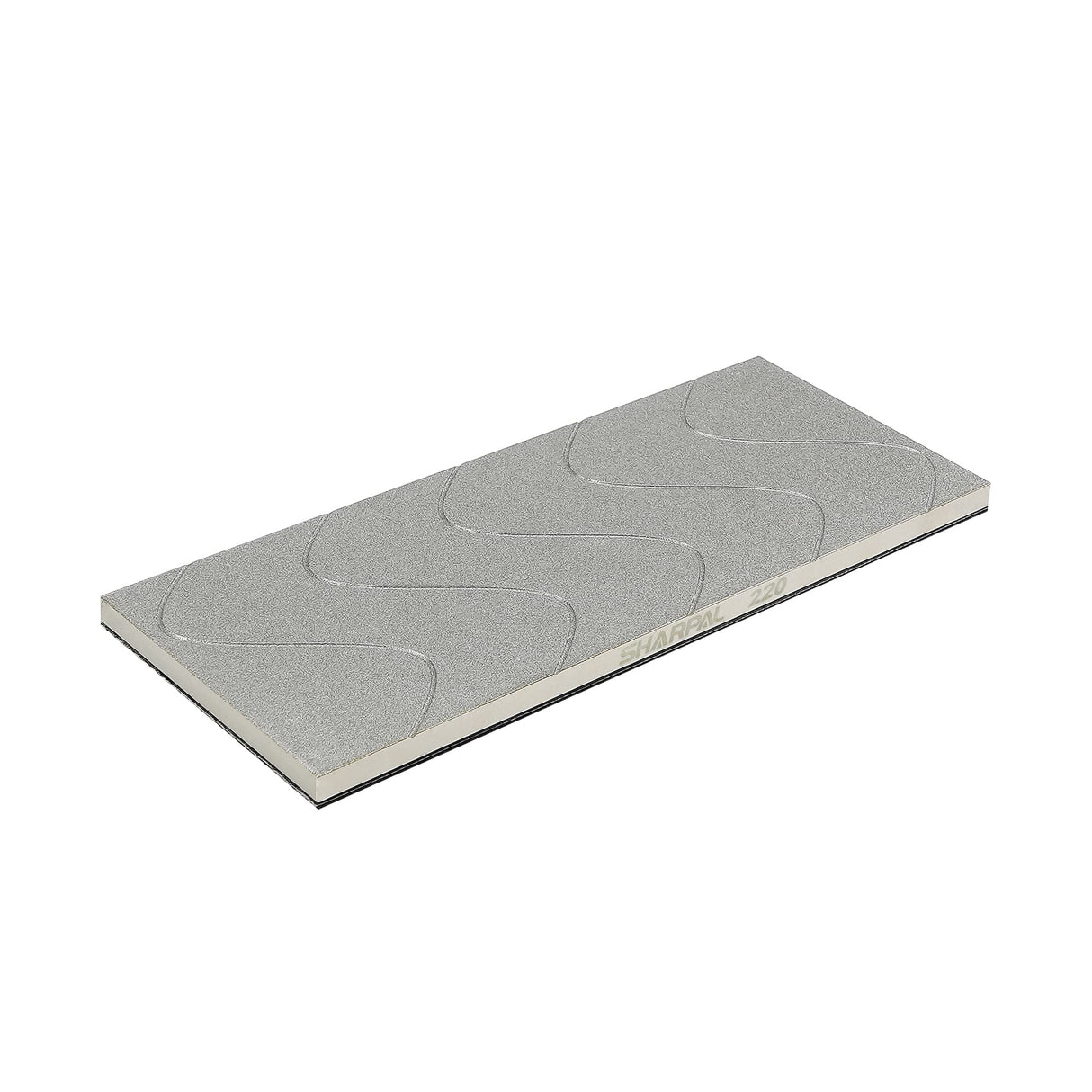 SHARPAL 145H 10 x 4 Inch Diamond Lapping Plate, Whetstone Flattener, Extra Coarse 220 Grit for Coarse Sharpening and Flattening Stones, Fix & Re-levelling any Whetstone and Sharpening Stones SHARPAL