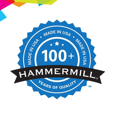 Hammermill Printer Paper, 20 lb Copy Paper, 8.5 x 11 - 1 Ream (500 Sheets) - 92 Bright, Made in the USA