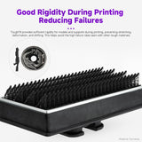 RESIONE Tough 74 3D Printer Resin, Impact-Resistant Photopolymer for LCD DLP MSLA– Wear-Resistant, Low Shrinkage, Durable Resin for Action Figures, Tabletop Miniatures & Joints, Black, 1KG RI RESIONE