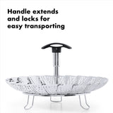 OXO Good Grips Stainless Steel Steamer With Extendable Handle OXO