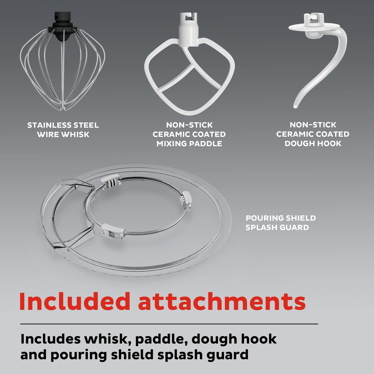 Instant Pot 6-Speed 6.3-Qt Stand Mixer with Stainless Steel Bowl Instant Pot