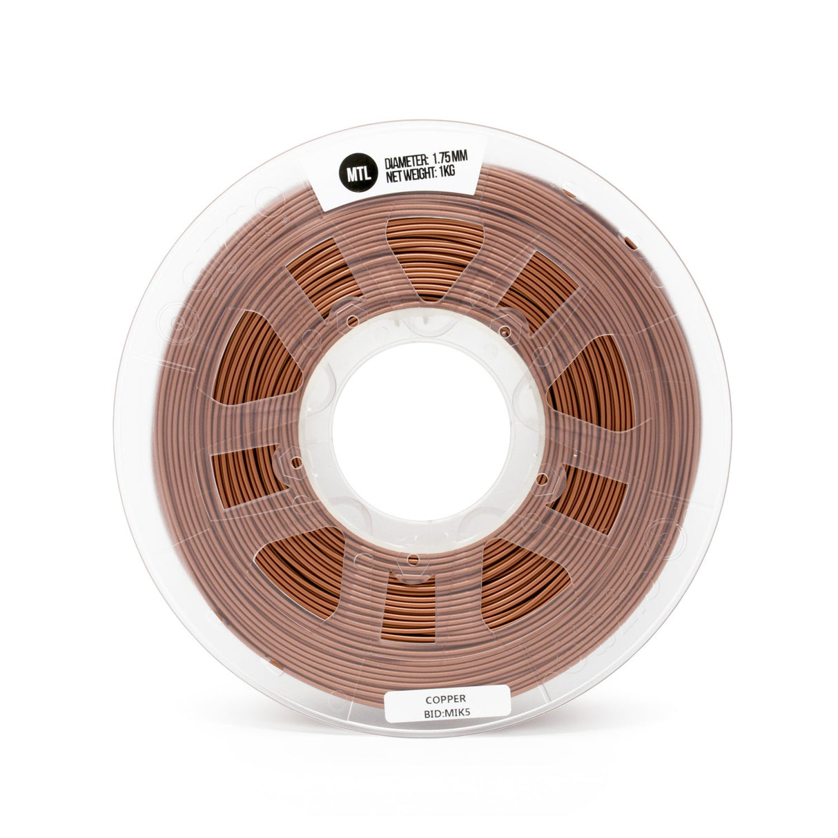 Gizmo Dorks 1.75mm Metal Copper Fill Filament, 1 kg for 3D Printers Gizmo Dorks