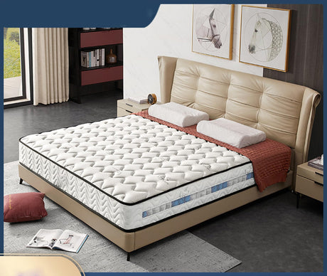 ZATTRD Queen Mattresses, 10 Inch Individually Pocket Spring Hybrid Mattresses in a Box, Memory Foam Hybrid Queen Size Mattress, Breathable Comfort Soft Pressure Relief, Medium Firm Feel ZATTRD