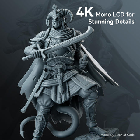 ELEGOO Mars 5 Resin 3D Printer with 4K Mono LCD,Automatic Leveling, Desktop 3D Printer with Printing Size of 5.65 * 3.53 * 5.91 inches ELEGOO
