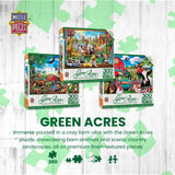 MasterPieces - 300 Piece Jigsaw Puzzle, Large EZ Grip Shapes, Quilt Country, Fun for Adults, Seniors, Family, Kids, Matte Finish, 18" x24 Masterpieces