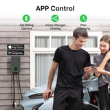 Autel Home Smart AI Level 2 EV Charger up to 40Amp, 240V, Indoor/Outdoor Fast Electric Vehicle Charging Station with Flexible 25-Foot Cable, NEMA 14-50 Plug, Dark Gray Autel