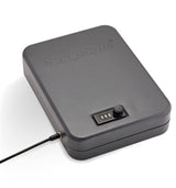SnapSafe Portable Combination Lock Box for Guns and Valuables - Includes Lock Box (with 3-Digit Combination Lock) and Patented Security Cable - An Ideal Car Gun Safe - Large, 9.5 x 6.5 x 1.75 Inches SnapSafe