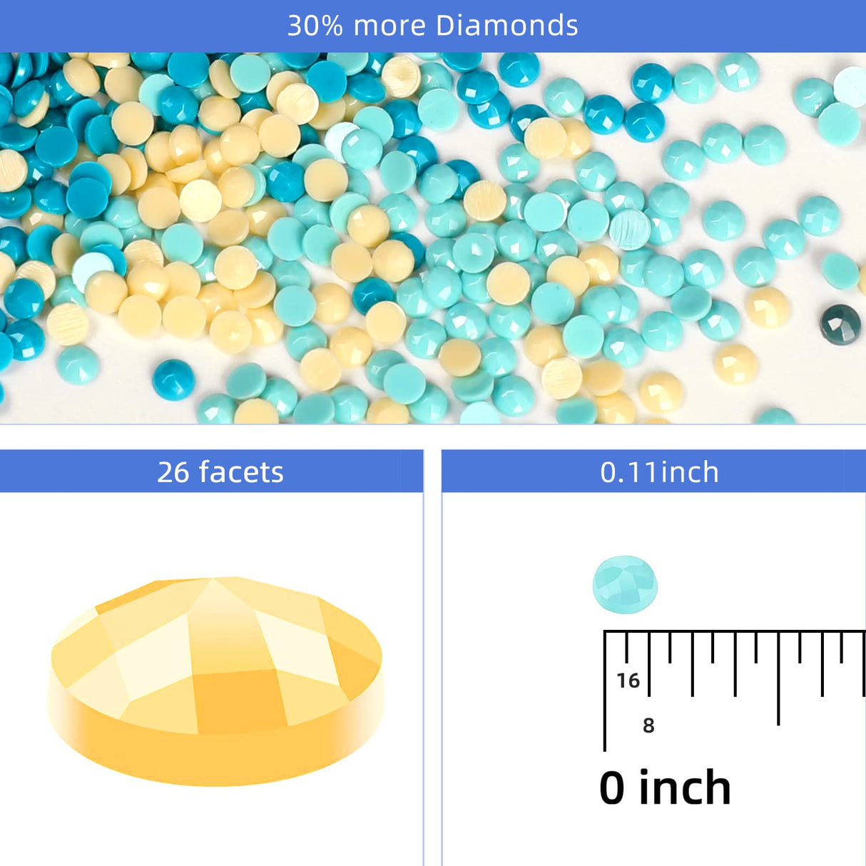 DKHDBD Diamond Painting Kits for Adults, 12x16 Inch DIY Paint by Numbers for Adults Beginner, DIY Full Drill Diamond Dots Paintings Picture Arts Craft for Home Wall Art Decor (Seaside) DKHDBD