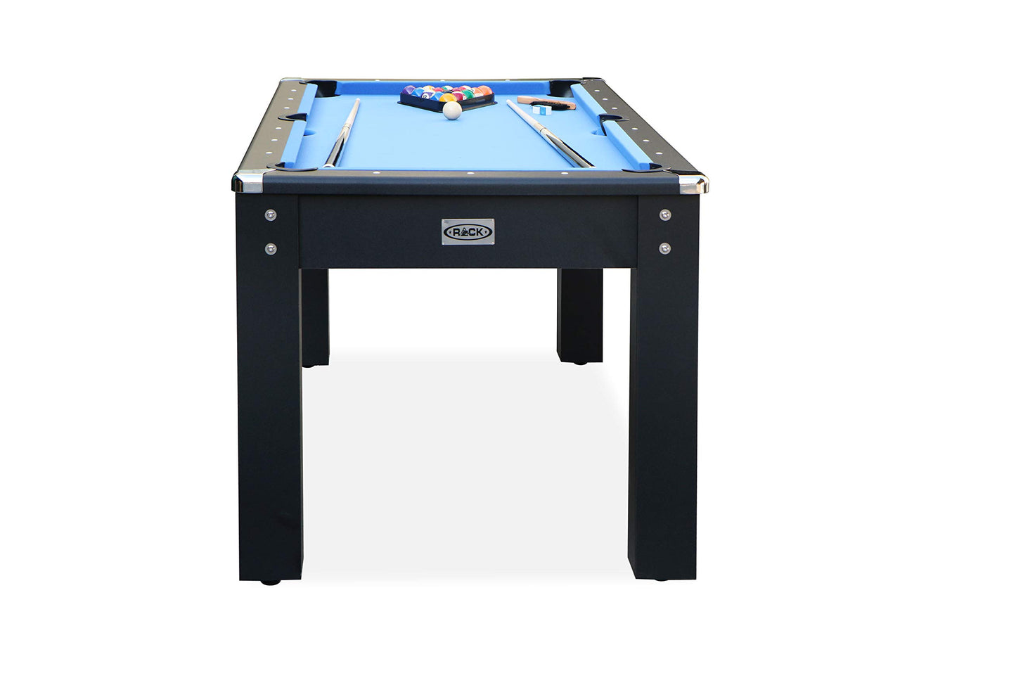 RACK Bolton 5.5-Foot Billiard/Pool Table (Black) - WoodArtSupply