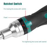 HYCHIKA Screwdriver Set 16-in-1 Ratcheting Screwdriver, Screw Driver Multi Bit All in One with Phillips, Slotted, Torx, Square, Hex bit and Double End Nut Driver HYCHIKA BETTER TOOLS FOR BETTER LIFE