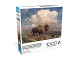 Buffalo Games - Hautman Brothers - Majestic Bison - 1000 Piece Jigsaw Puzzle for Adults -Challenging Puzzle Perfect for Game Nights - Finished Size is 26.75 x 19.75 Buffalo Games